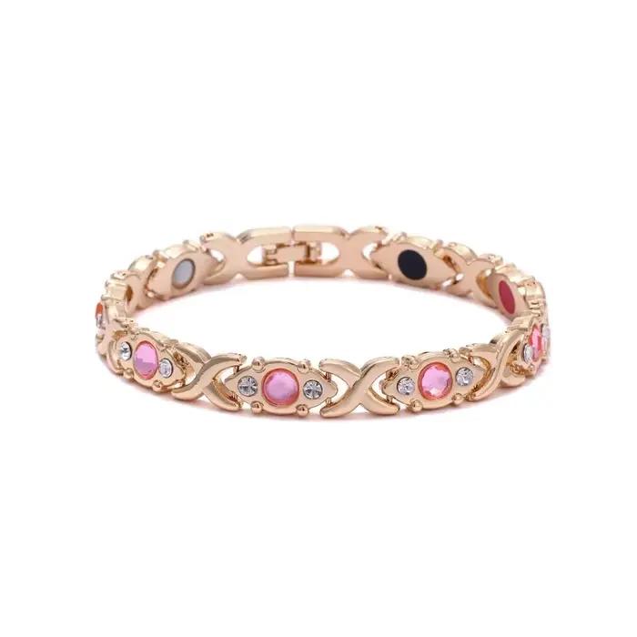 Bracelets magnétiques énergétiques en alliage écologique pour femmes
