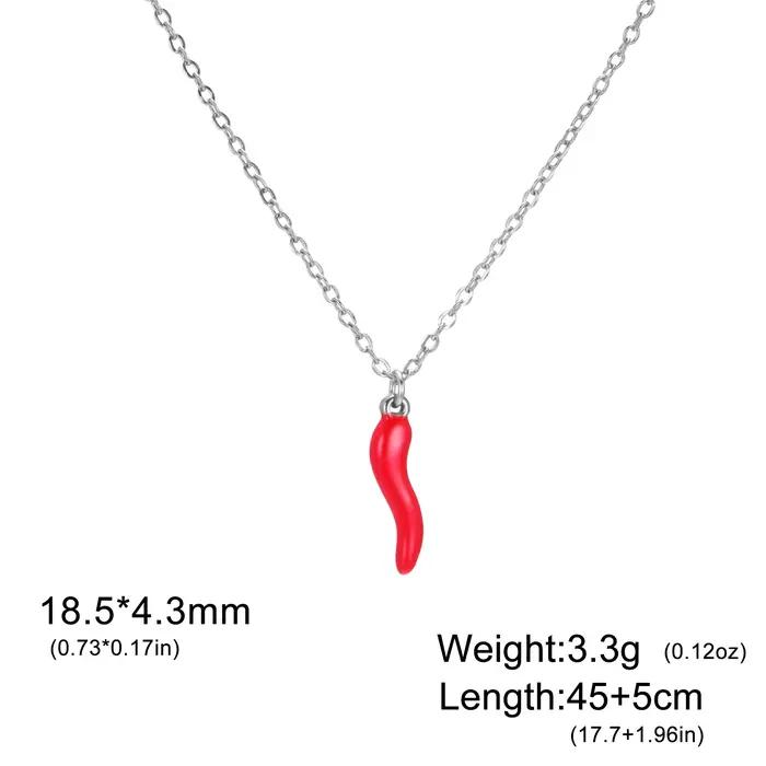 Collier pendentif Lucky Italy Cornicello