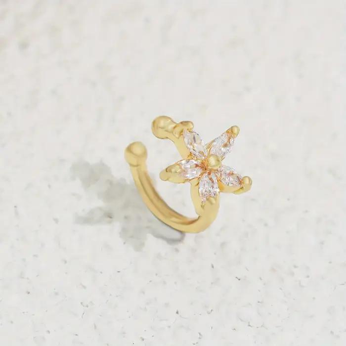 Glamour Lady – ensemble de boucles d'oreilles en zircon simple et exquis