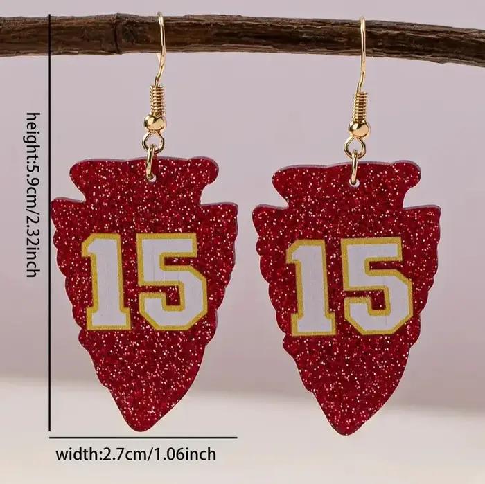 Boucles d'oreilles en résine pour femmes