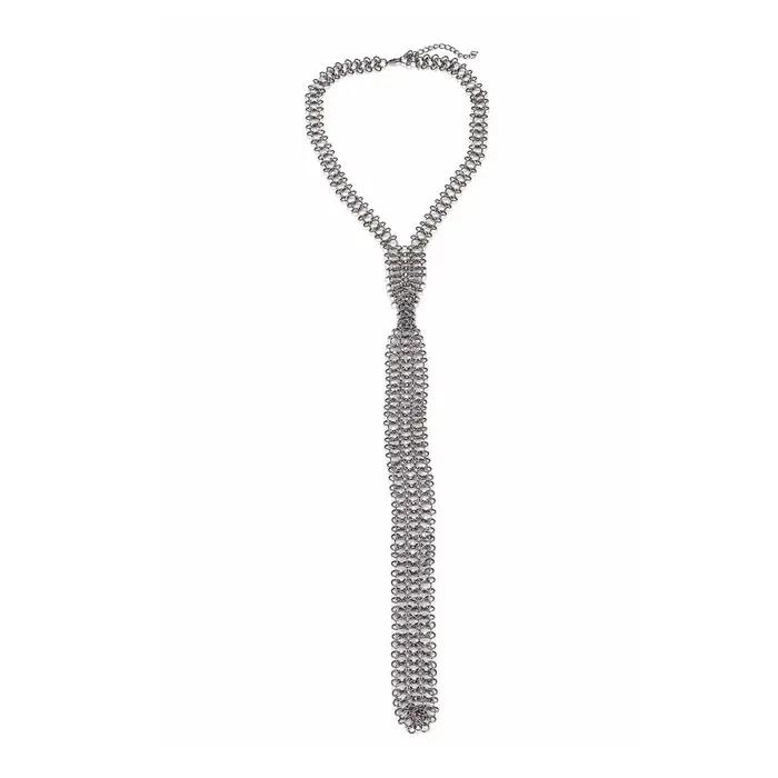 Collier en alliage de zinc style moderne avec pendentif tracker d'humeur pour femmes occasions de fête