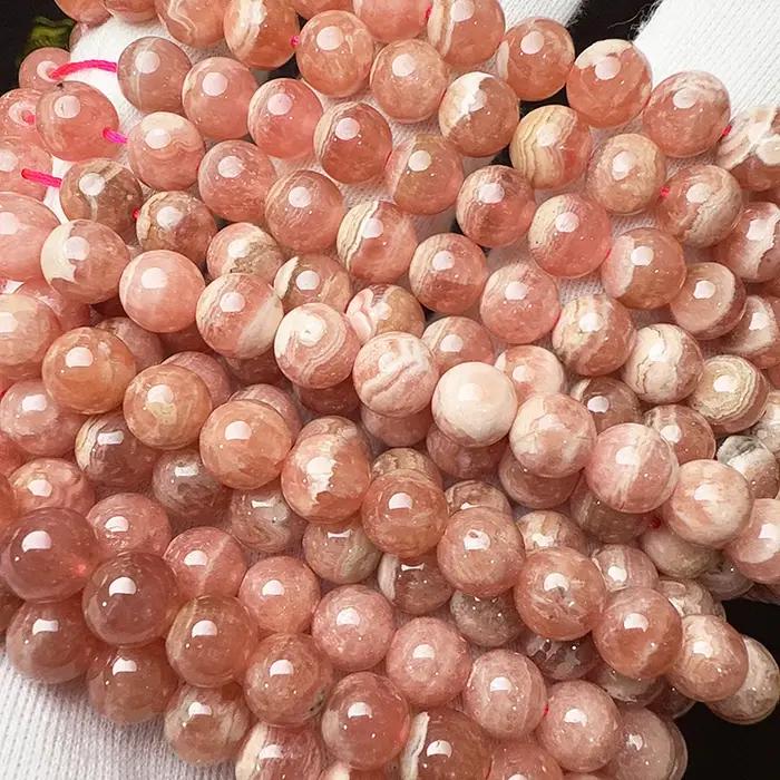Prestyle – Bracelet en Rhodochrosite naturelle argentine AAAA