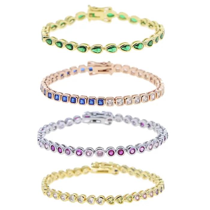 Bracelet en zircone cubique 5A CZ