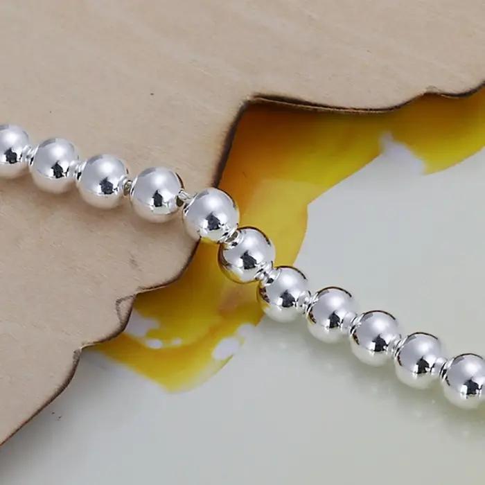 Bracelets à breloques en argent regardé 925 pour femmes