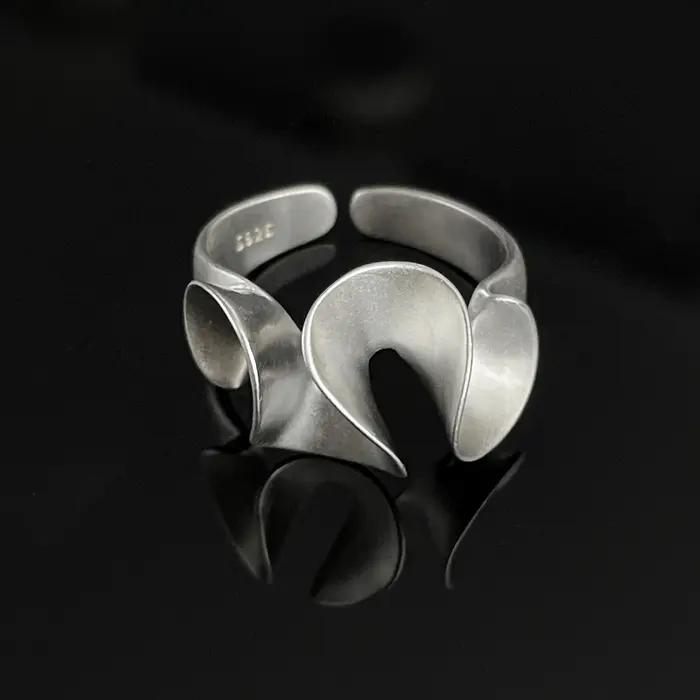 XIYANIKE-Bagues à manchette torsadée irrégulière pour femmes et filles, Hip Hop, Punk, Mode, Bijoux,