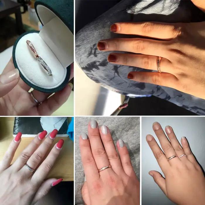 ZHOUYANG – bague de mariage pour femmes