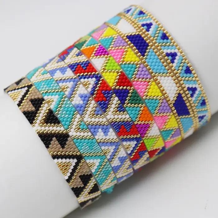 Miyuki – Bracelet de perles tissé de Style Boho pour femmes
