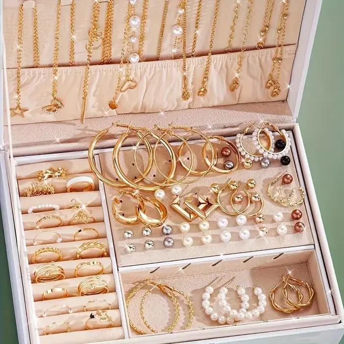 Ensemble de bijoux fantaisie 86 pièces pour femmes