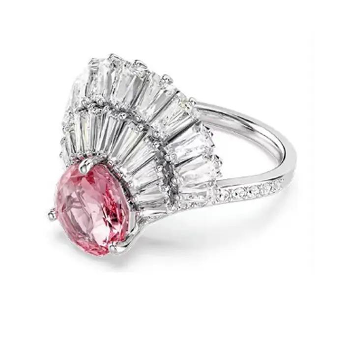 Nouvelle bague exquise personnalisée en forme d'éventail