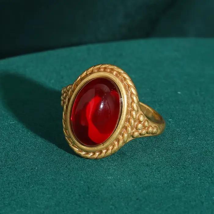 Bagues de fiançailles ouvertes vintage pour femmes