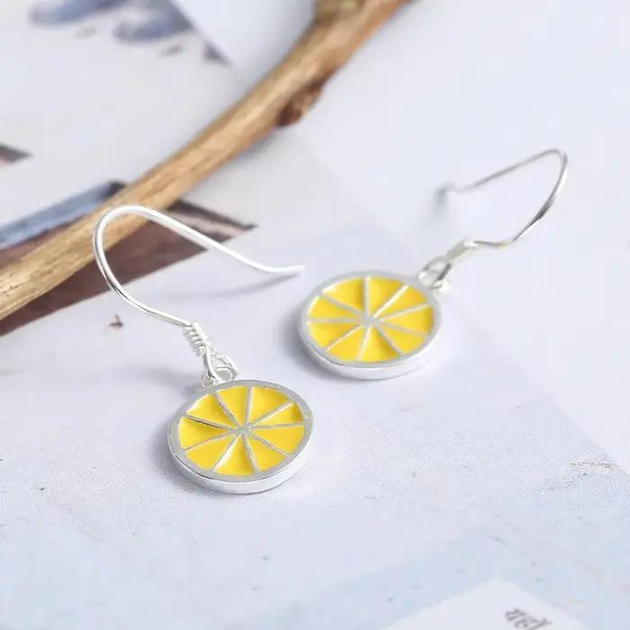 Boucles d'oreilles pendantes en argent Sterling 925 pour femmes