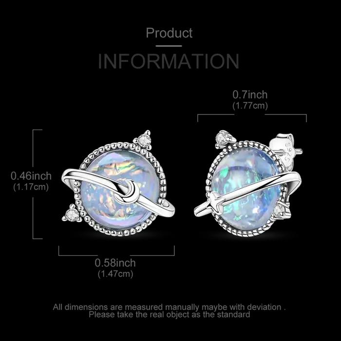 VAMO – boucles d'oreilles en argent Sterling 925 pour femmes