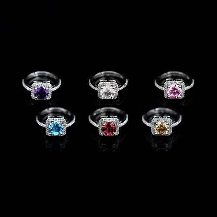 Circnne-Bague de Rhen argent regardé 925 pour femme