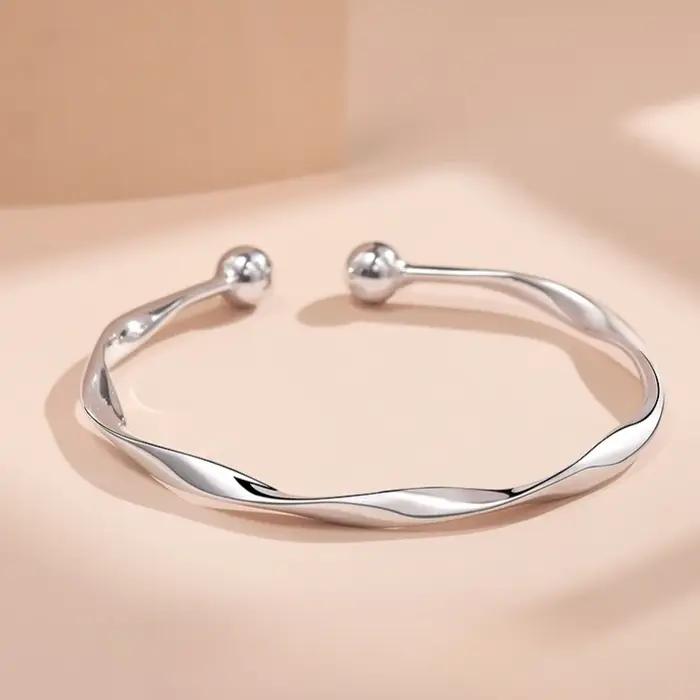 Mode 925 Bracelets en argent Sterling pour femmes de luxe Original concepteur creux lanterne boule B