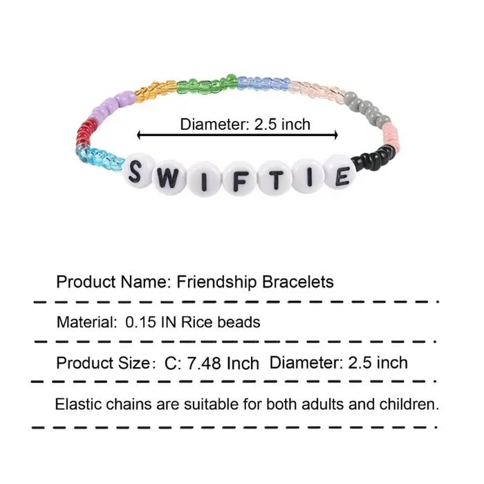 Bracelets élégants en perles cristal pour femmes filles