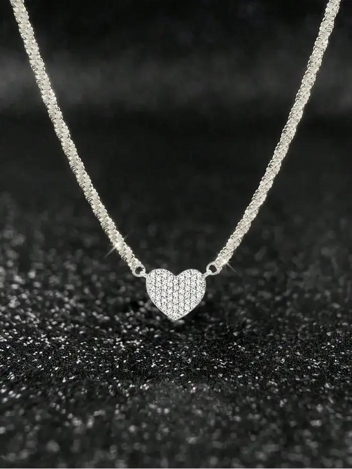 Collier en argent Sterling 925 pour femmes