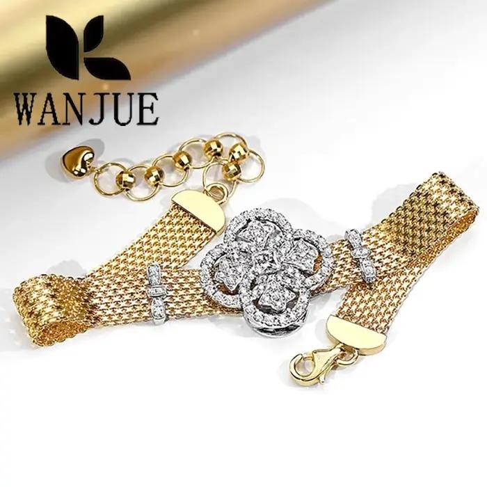 Bracelet artisanal en dentelle italienne pour femme