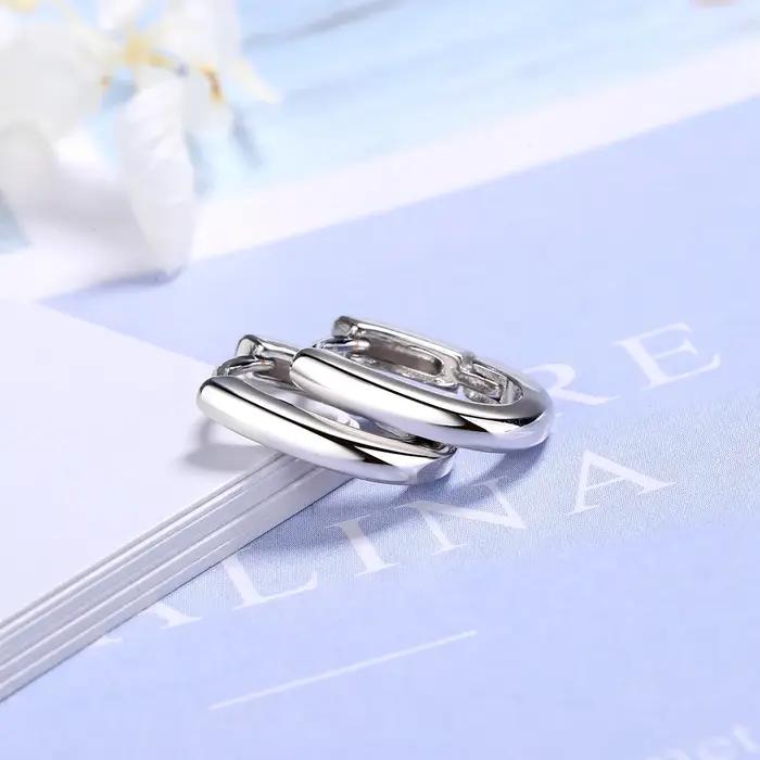 Boucles d'oreilles en argent sterling 925 avec plaquage or 18 carats pour femmes élégantes occasions spéciales cadeau romantique