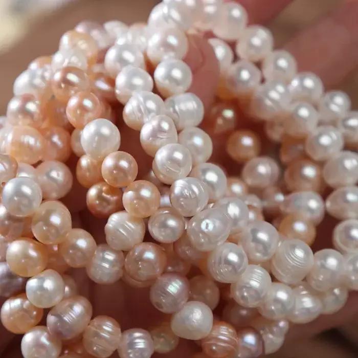 Bracelets de luxe en perles naturelles pour femmes