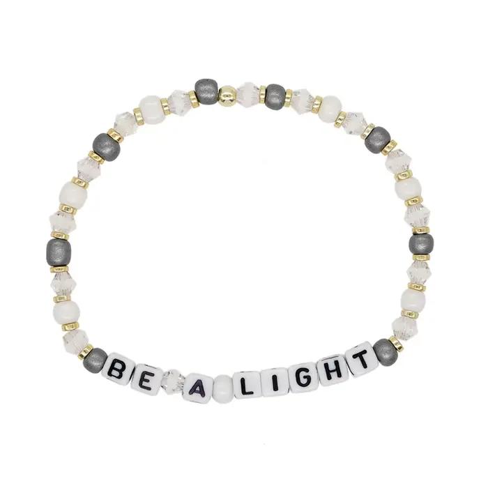 Go2boho-Bracelets en cristal avec lettres géométriques pour femmes, bijoux bohèmes, cadeaux de navir