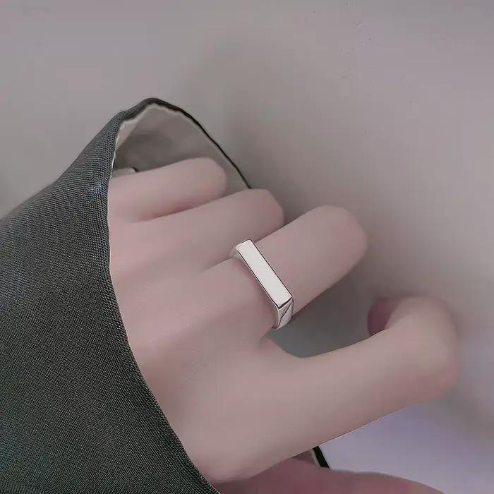 Bague en argent Sterling 925 sertie de zirconium blanc élégante pour femmes occasions spéciales soirée cocktail