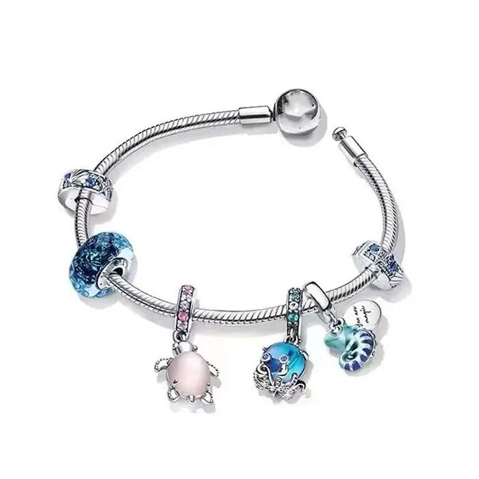 Bracelets à main en argent Sterling 2025 Original pour femmes