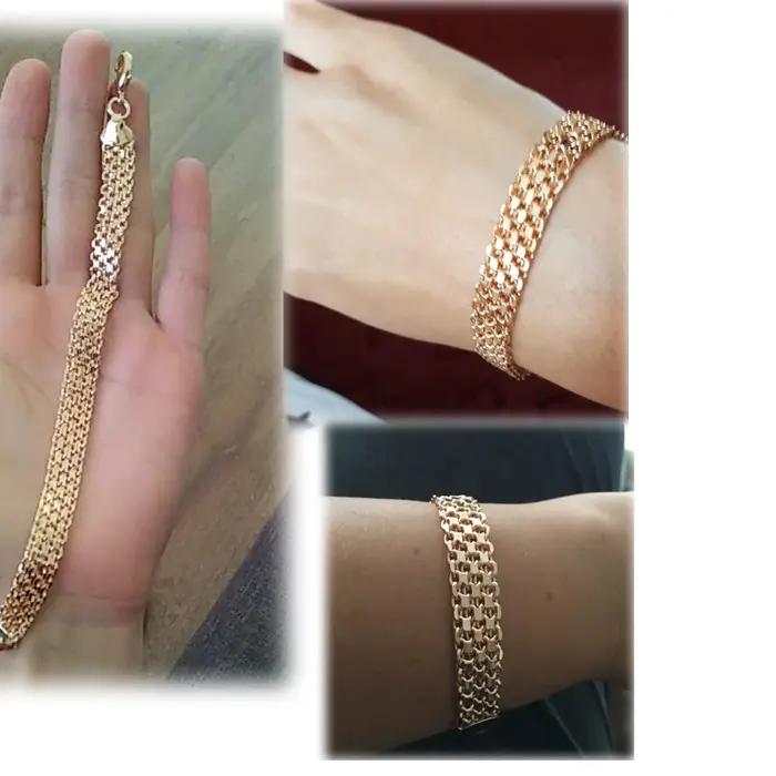 Grand Bracelet de 10MM 12MM de large pour femmes et hommes