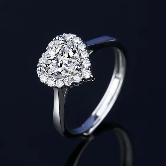 Solitaire Lab – ensemble de bijoux en diamant