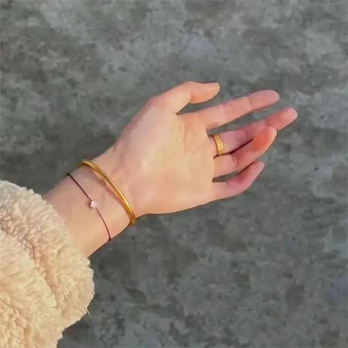 Bracelet Pentagramme Rose pour Femme Coquille Unique Talisman Cadeau Occasions Spéciales