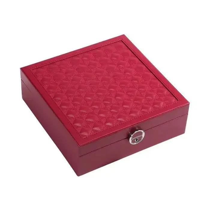 Boîte à bijoux de style européen avec serrure