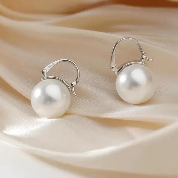 LAYA 2025 nouveau 925 en argent Sterling boucle d'oreille coquille perle