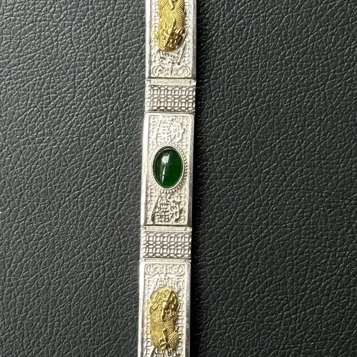 Bracelet Pixiu en argent thaïlandais fait main