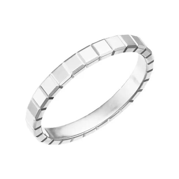 Bague d'amoureux en argent Sterling 925, Style Cube de glace pavé de zircone AAA pour femmes et homm