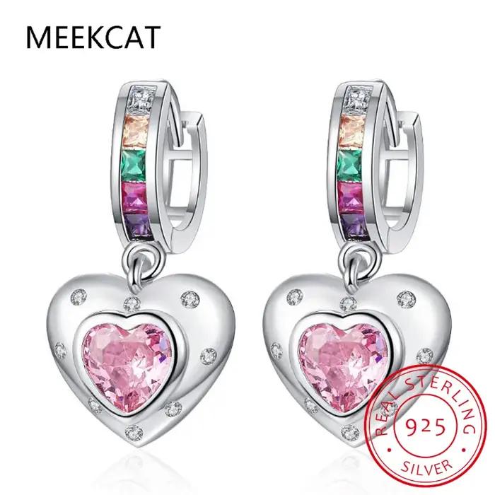 Boucles d'oreilles créoles princesse en argent 925 pour filles et femmes