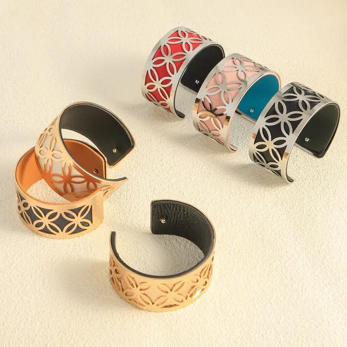 Georgette – Bracelet en cuir Interchangeable Double face pour femmes