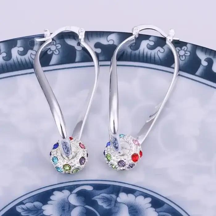 Boucle d'oreille en argent 925