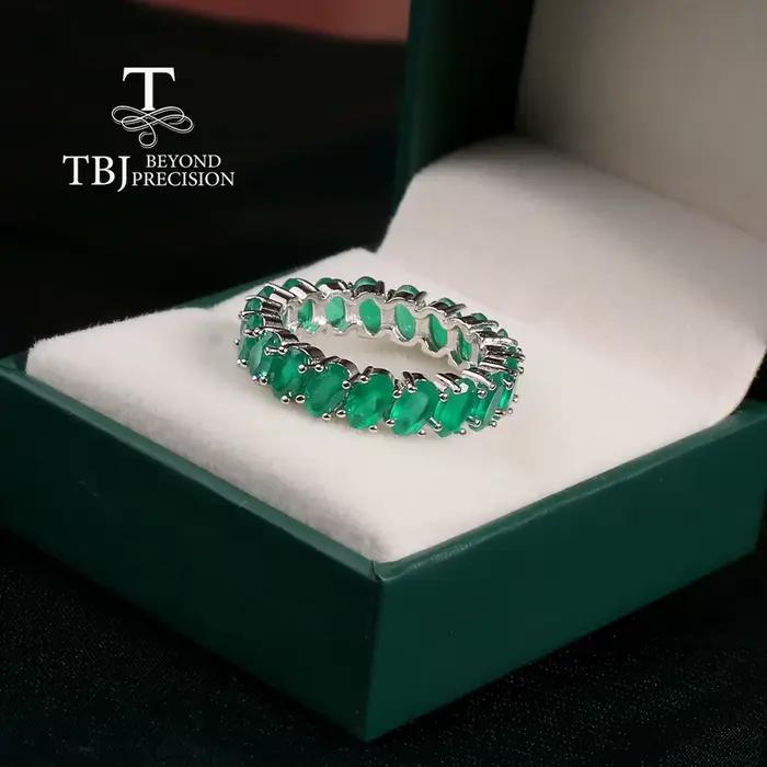 Bague en agate verte naturelle au design classique et magnifique 2026 – Cadeau tendance et luxueux pour femmes et