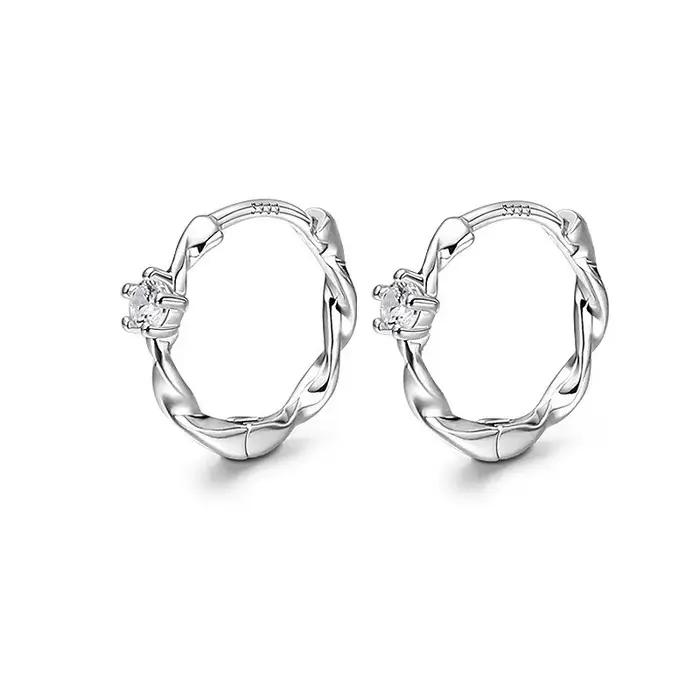 Boucles d'oreilles en argent Sterling 925 pour femmes