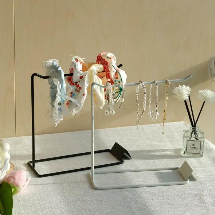 Présentoir multifonctionnel en métal pour bijoux femme boîtier écran rangement bijoux occasions domestiques voyages boutique