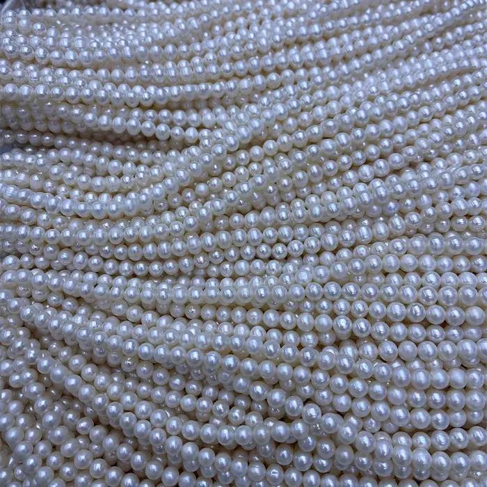 Perles d'eau douce naturelles pour hommes et femmes