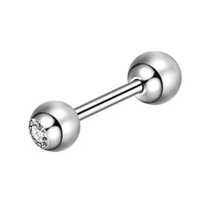 Boucle d'oreille en cristal pour Cartilage, 1 pièce, Piercing, Helix, Daith, bijoux