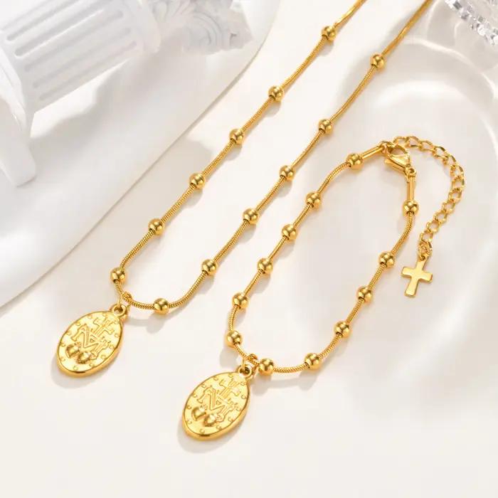 Collier vierge marie pour femmes