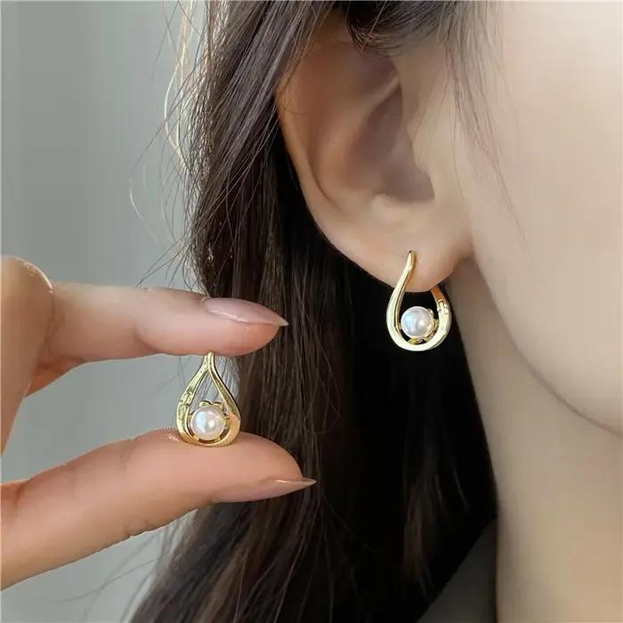 Boucles d'oreilles en argent regardé 925 pour femme