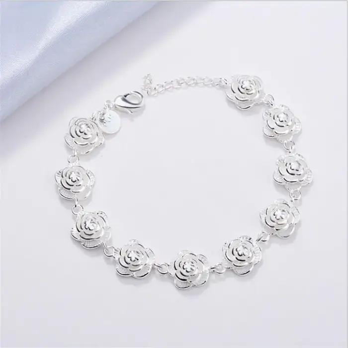 Bracelet à breloques en argent Sterling 925 pour femmes
