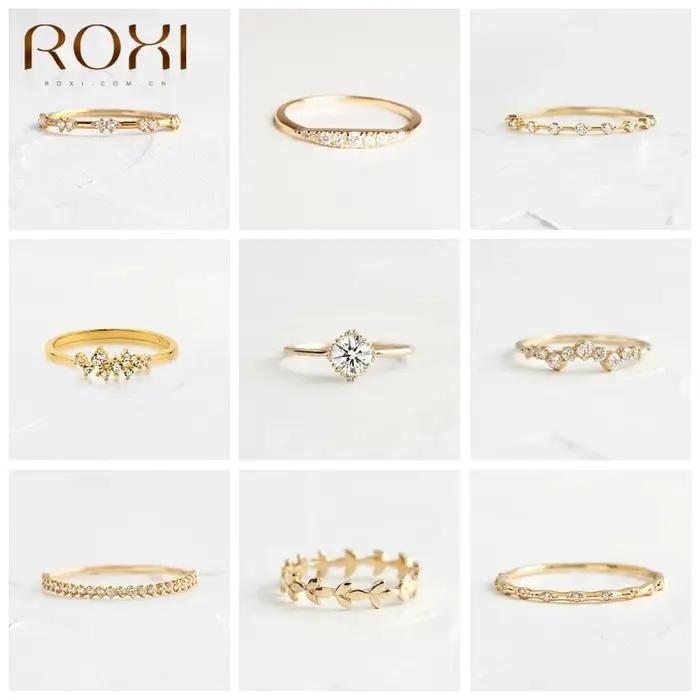 ROXI – bagues en argent Sterling 925 et diamant pour femmes et filles