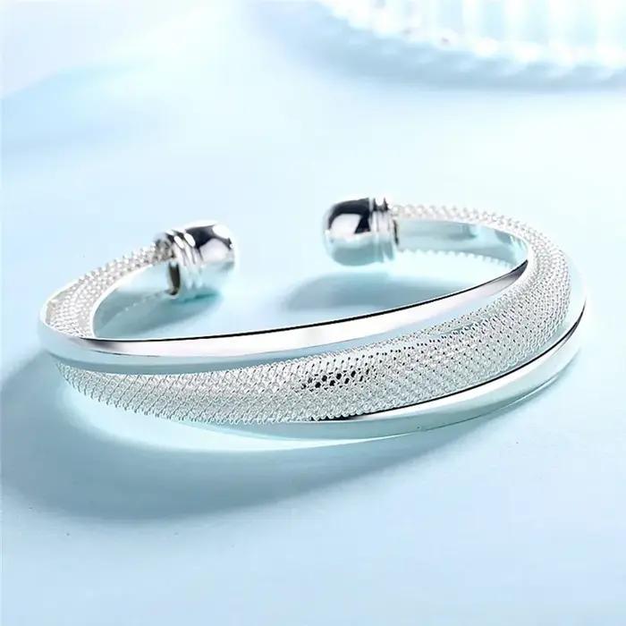 Vente directe d'usine, bracelets en argent sterling 925 de qualité supérieure pour femmes, bijoux te