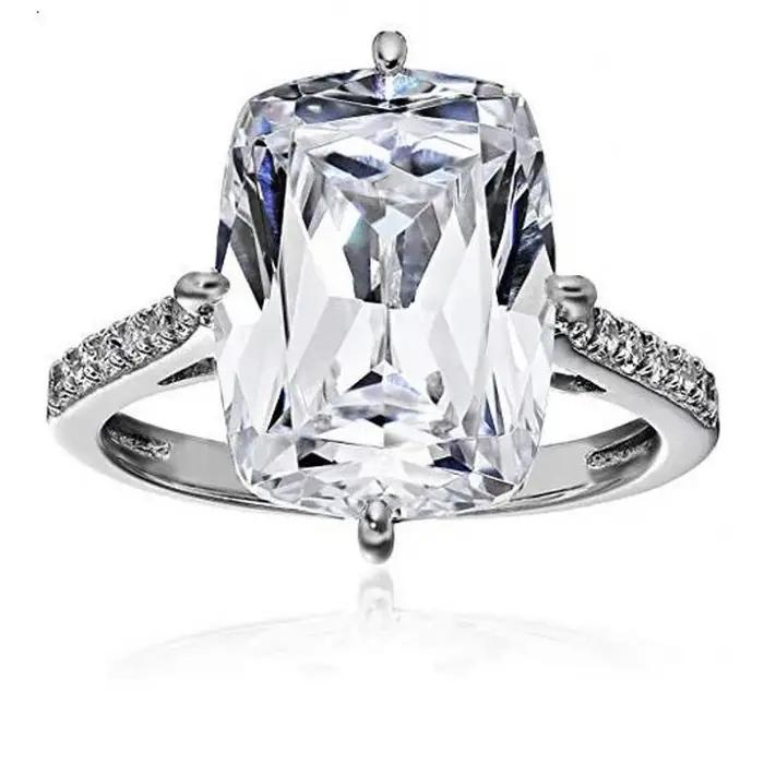 Bague de promesse Fine en argent Sterling 925