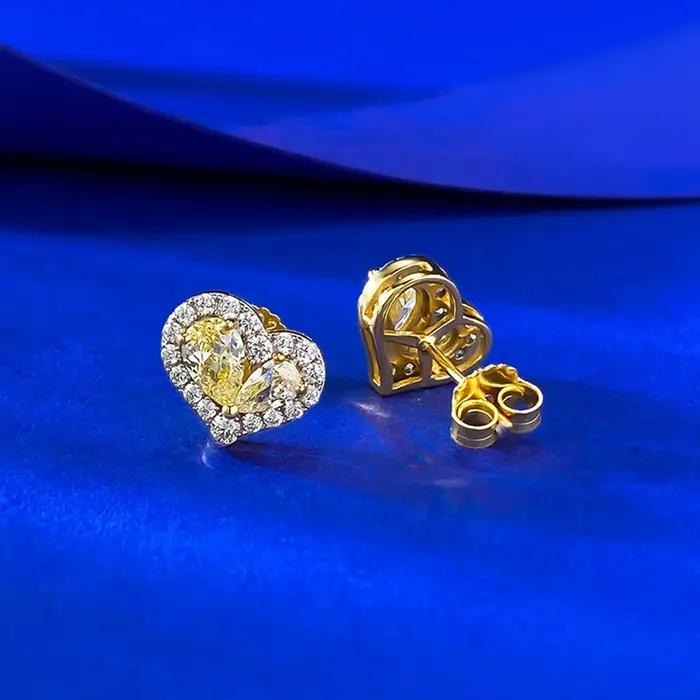 Vinregem – boucles d'oreilles en argent sterling 925