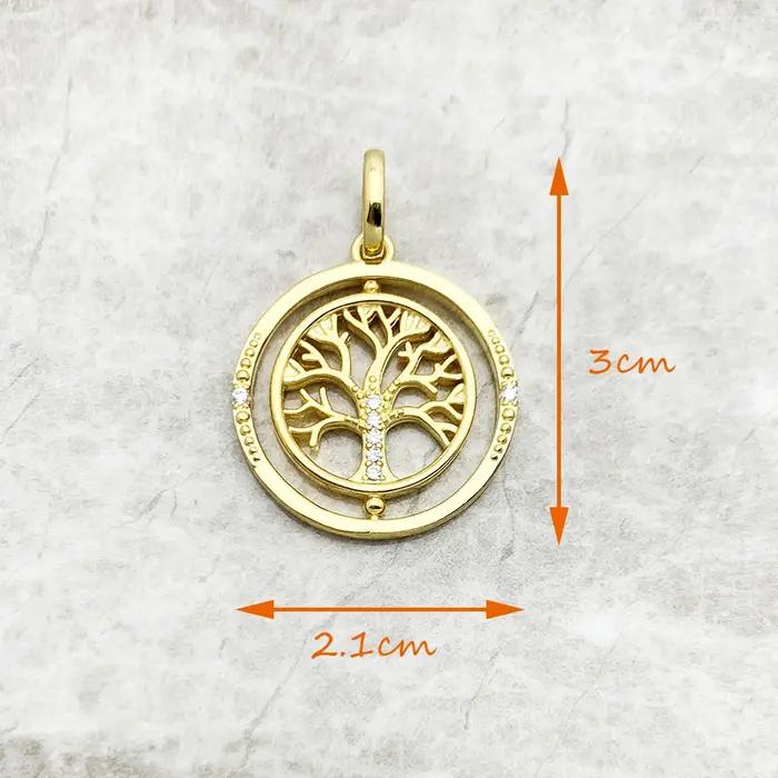 Collier arbre de vie romantique