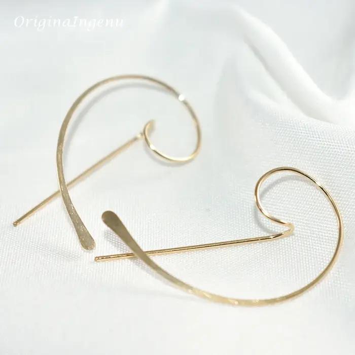 Boucles d'oreilles piercing minimalistes pour femmes